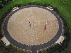 Edinburgh Labyrinth- photo by Di Williams