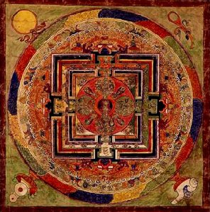 Zhi Khro Bardo Thodol: Mandala associated with The Tibetan Book of the Dead